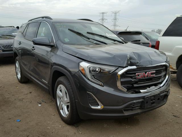 3GKALMEX7JL136420 - 2018 GMC TERRAIN SL GRAY photo 1