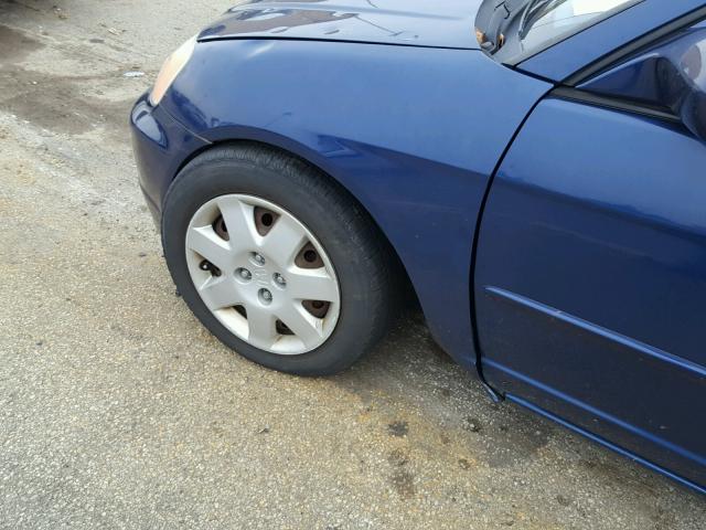 1HGES26771L036611 - 2001 HONDA CIVIC EX 蓝色 照片 9