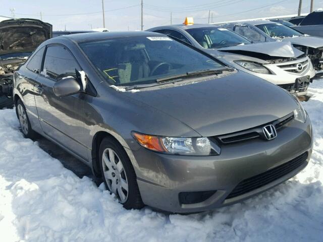 2HGFG11628H521535 - 2008 HONDA CIVIC LX CHARCOAL photo 1