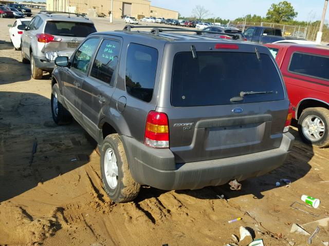 1FMYU03153KA41014 - 2003 FORD ESCAPE XLT GRAY photo 3