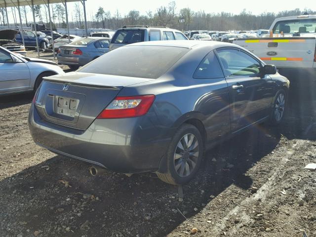 2HGFG12849H511297 - 2009 HONDA CIVIC EX 灰色 照片 4