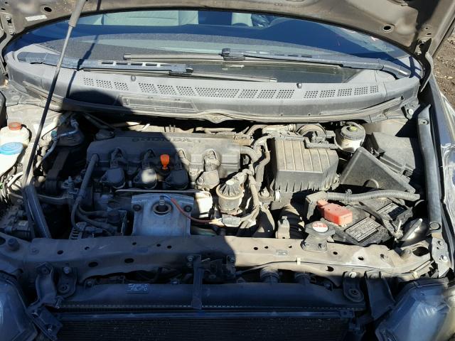 2HGFG12849H511297 - 2009 HONDA CIVIC EX 灰色 照片 7