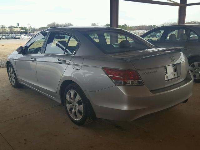 1HGCP26738A135912 - 2008 HONDA ACCORD EX SILVER photo 3