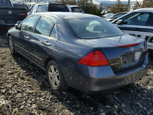 1HGCM56366A078898 - 2006 HONDA ACCORD SE BLUE photo 3