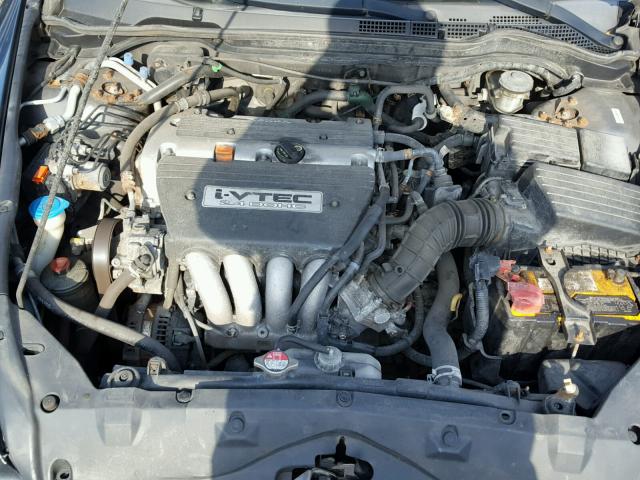 1HGCM56366A078898 - 2006 HONDA ACCORD SE BLUE photo 7