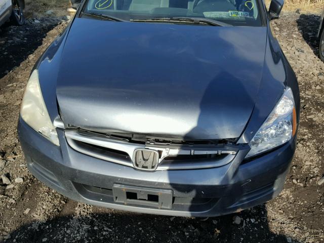 1HGCM56366A078898 - 2006 HONDA ACCORD SE BLUE photo 9