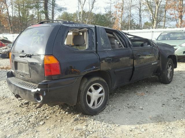 1GKDT13S752122415 - 2005 GMC ENVOY BLACK photo 4