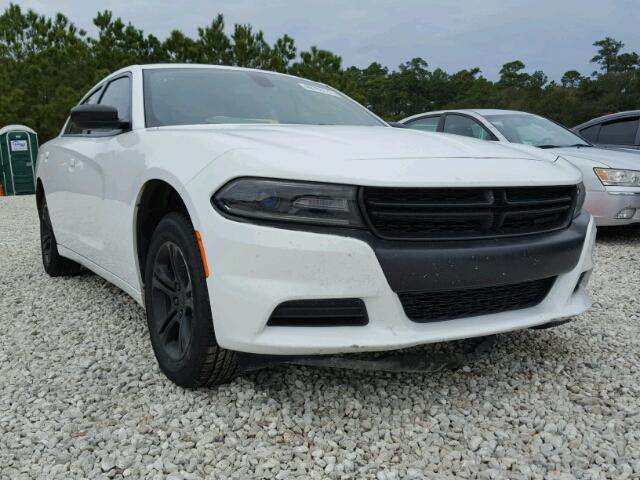 2C3CDXBG1GH103264 - 2016 DODGE CHARGER SE WHITE photo 1