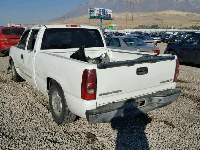 2GCEC19V931393152 - 2003 CHEVROLET SILVERADO WHITE photo 3