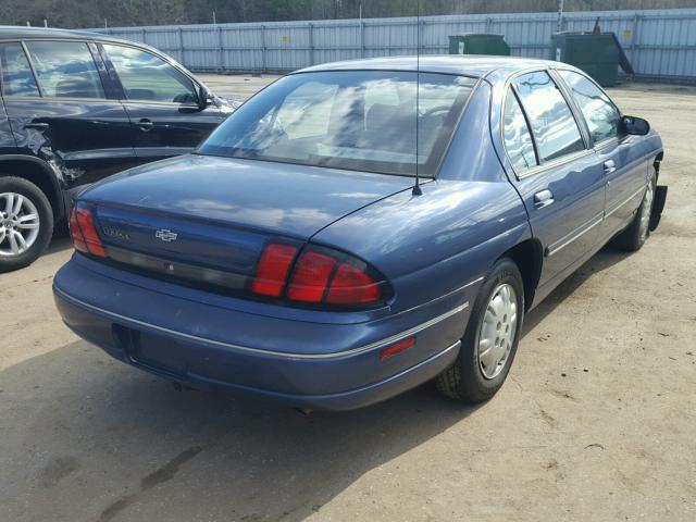 2G1WL52M2T1175740 - 1996 CHEVROLET LUMINA BLUE photo 4