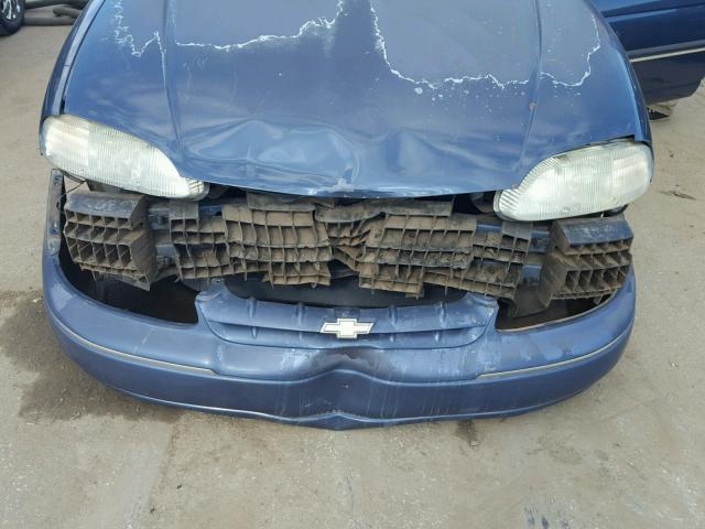 2G1WL52M2T1175740 - 1996 CHEVROLET LUMINA BLUE photo 9