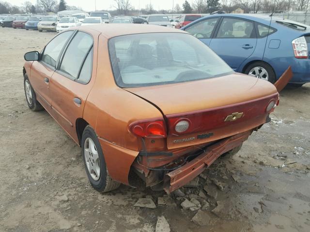 1G1JC52F057209479 - 2005 CHEVROLET CAVALIER ORANGE photo 3