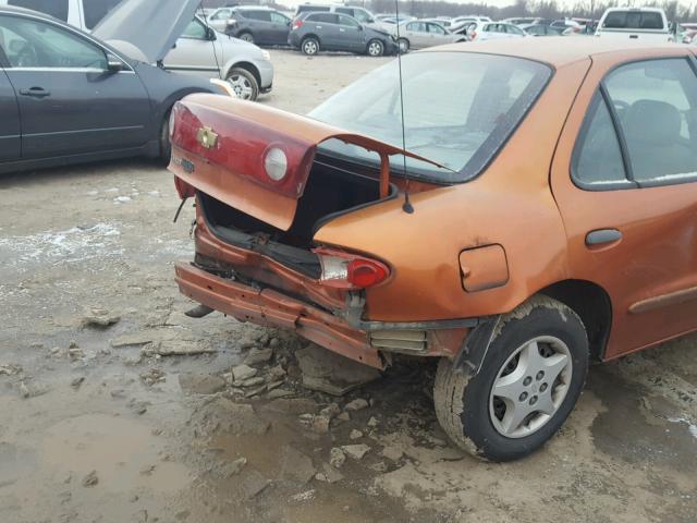 1G1JC52F057209479 - 2005 CHEVROLET CAVALIER ORANGE photo 9