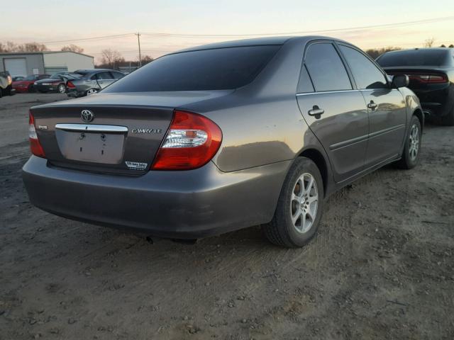 4T1BE32K53U726018 - 2003 TOYOTA CAMRY LE GRAY photo 4