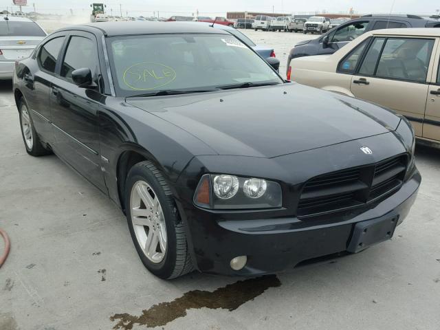 2B3KA53H96H410127 - 2006 DODGE CHARGER R/ BLACK photo 1