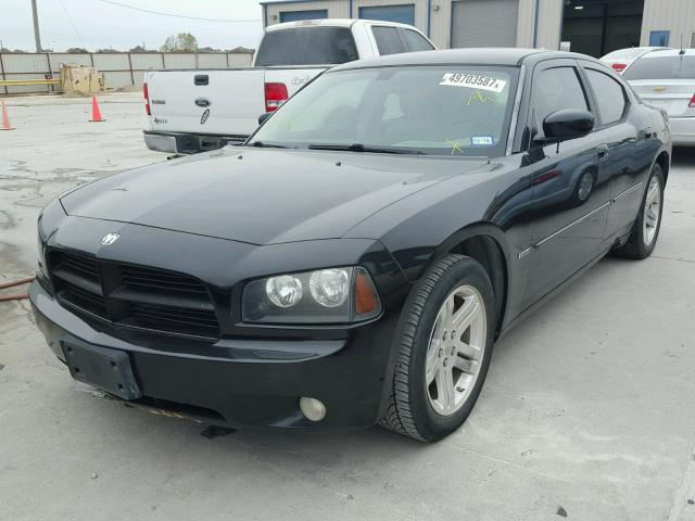 2B3KA53H96H410127 - 2006 DODGE CHARGER R/ BLACK photo 2