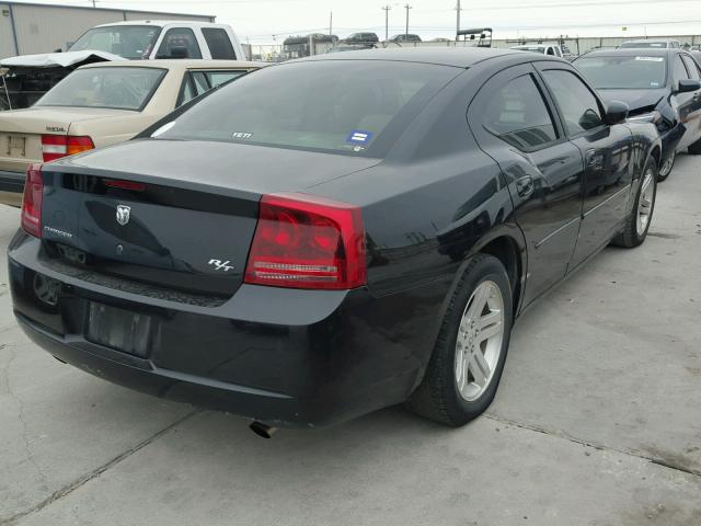 2B3KA53H96H410127 - 2006 DODGE CHARGER R/ BLACK photo 4