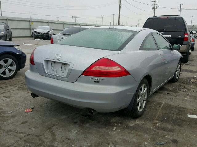 1HGCM82644A000036 - 2004 HONDA ACCORD EX SILVER photo 4