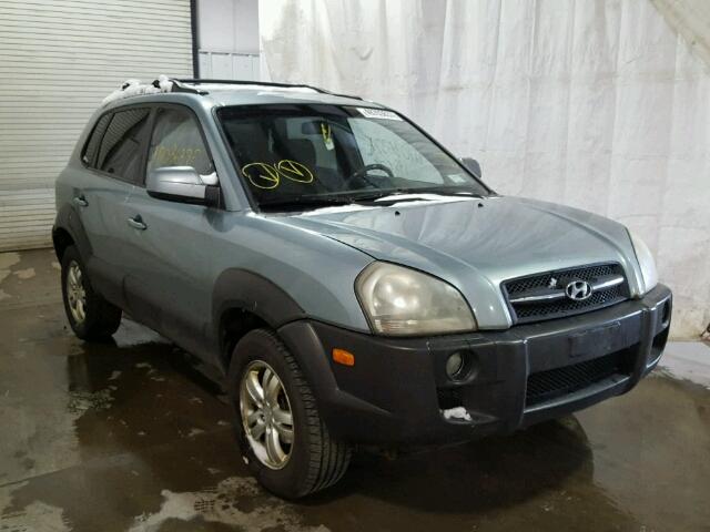 KM8JN72D87U633732 - 2007 HYUNDAI TUCSON SE GRAY photo 1