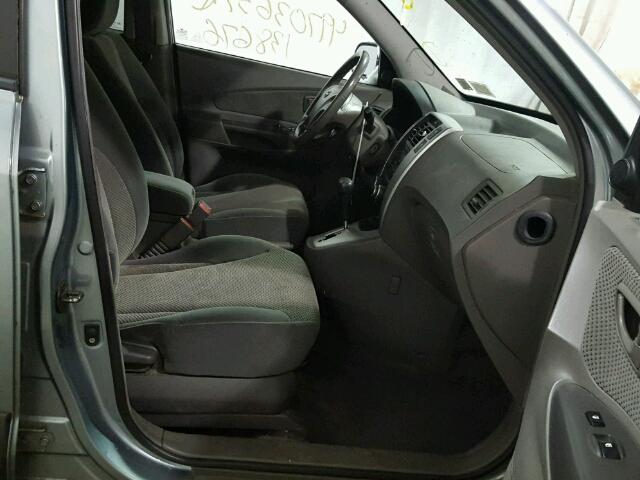 KM8JN72D87U633732 - 2007 HYUNDAI TUCSON SE GRAY photo 5