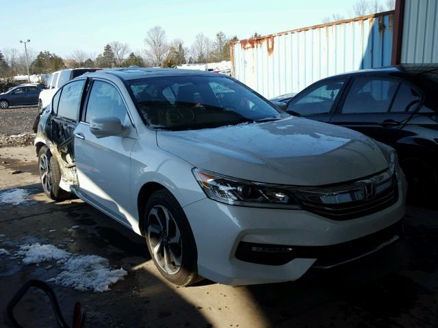 1HGCR2F83GA007381 - 2016 HONDA ACCORD EXL WHITE photo 1