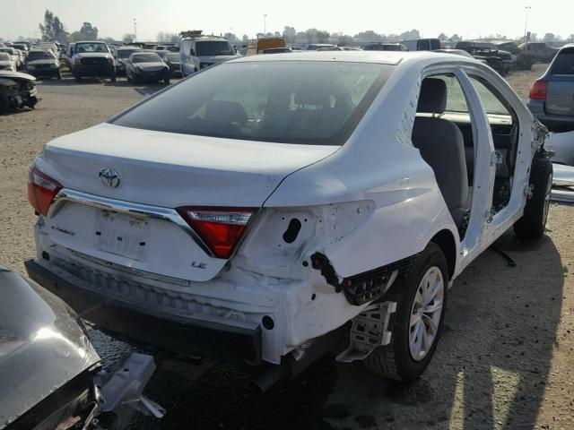 4T4BF1FK3GR559276 - 2016 TOYOTA CAMRY LE WHITE photo 4