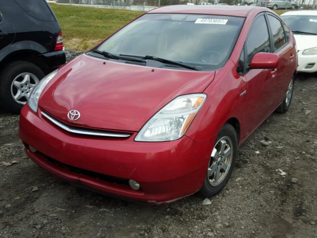 JTDKB20U587757111 - 2008 TOYOTA PRIUS RED photo 2