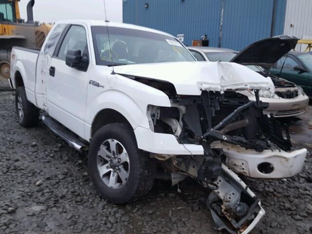 1FTFX1EF1EFB72759 - 2014 FORD F150 SUPER WHITE photo 1