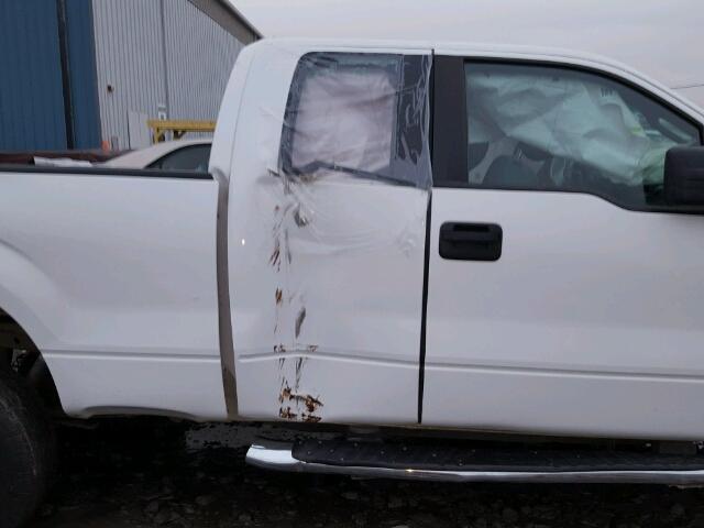 1FTFX1EF1EFB72759 - 2014 FORD F150 SUPER WHITE photo 9