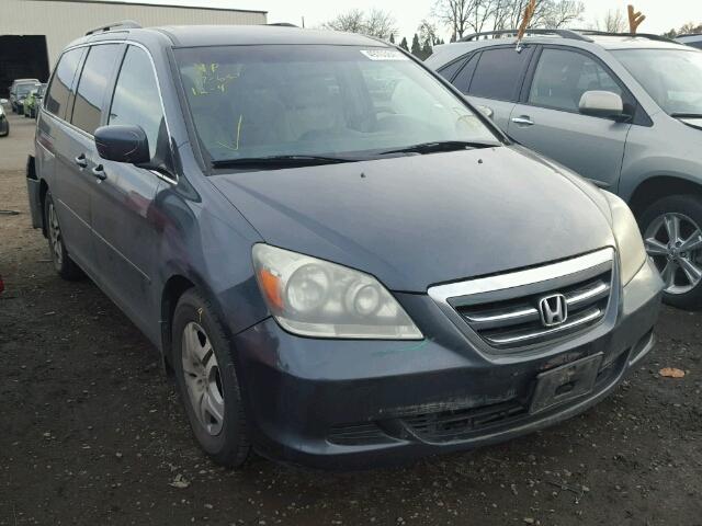 5FNRL38426B059777 - 2006 HONDA ODYSSEY EX CHARCOAL photo 1