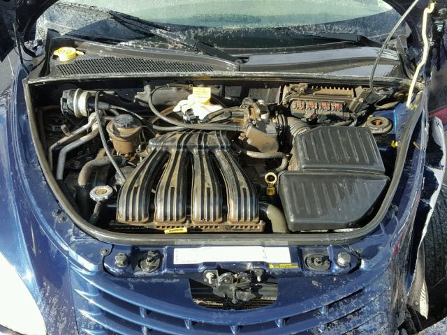 3C4FY48B34T328005 - 2004 CHRYSLER PT CRUISER BLUE photo 7