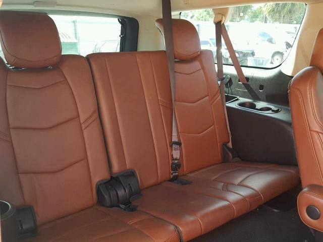 1GYS4SKJ8FR646187 - 2015 CADILLAC ESCALADE E WHITE photo 9