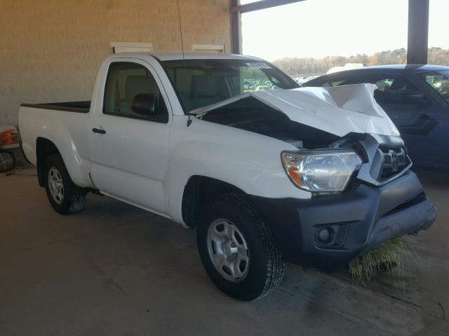 5TFNX4CN6CX017252 - 2012 TOYOTA TACOMA WHITE photo 1