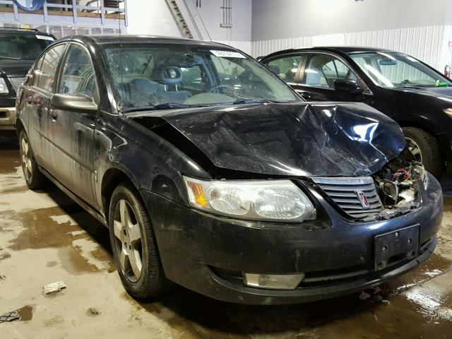 1G8AL55F16Z188726 - 2006 SATURN ION LEVEL BLACK photo 1