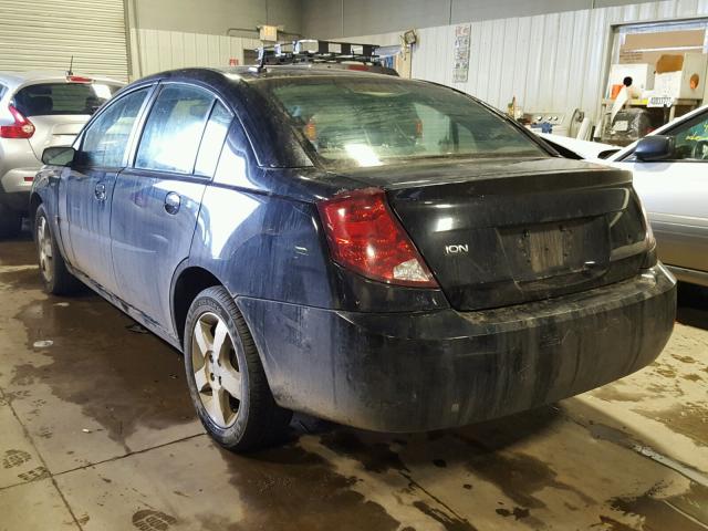 1G8AL55F16Z188726 - 2006 SATURN ION LEVEL BLACK photo 3