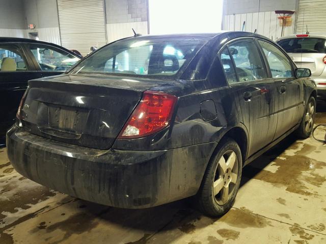 1G8AL55F16Z188726 - 2006 SATURN ION LEVEL BLACK photo 4