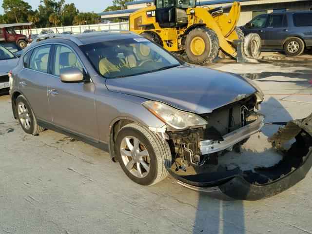 JNKAJ09E48M303429 - 2008 INFINITI EX35 BASE GRAY photo 1
