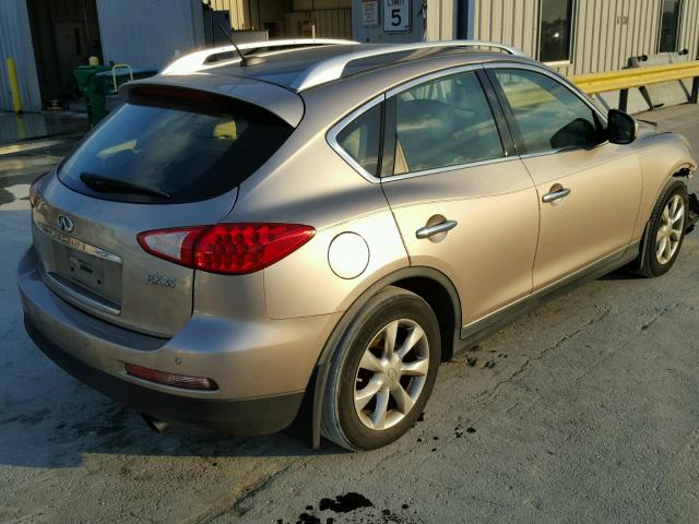 JNKAJ09E48M303429 - 2008 INFINITI EX35 BASE GRAY photo 4