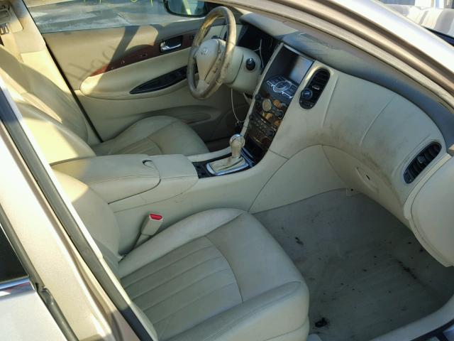 JNKAJ09E48M303429 - 2008 INFINITI EX35 BASE GRAY photo 5