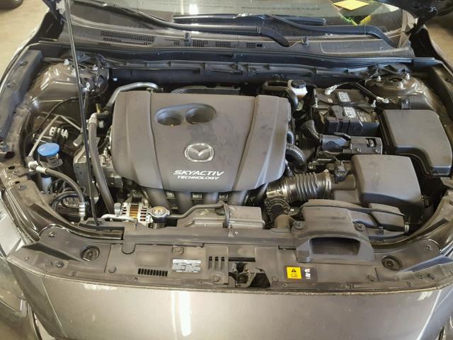 3MZBN1L72HM124818 - 2017 MAZDA 3 TOURING GRAY photo 7