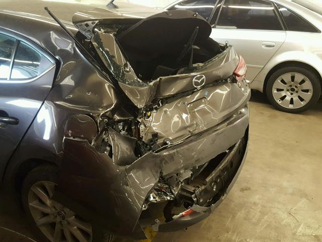 3MZBN1L72HM124818 - 2017 MAZDA 3 TOURING GRAY photo 9