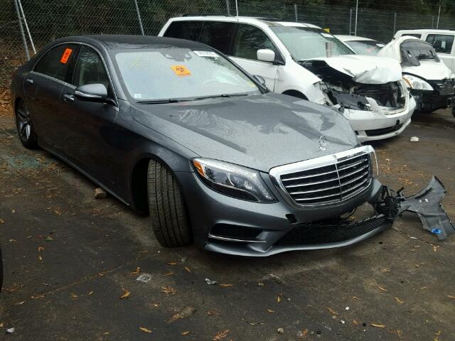 WDDUG8FBXHA340515 - 2017 MERCEDES-BENZ S 550 4MAT GRAY photo 1