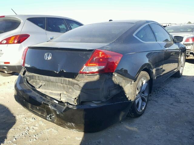 1HGCS2B89CA007566 - 2012 HONDA ACCORD EXL BLACK photo 4