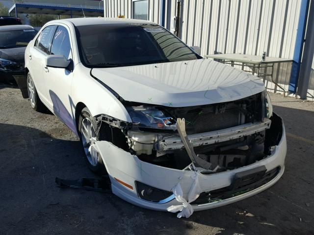 3FAHP0JA0BR293557 - 2011 FORD FUSION SEL WHITE photo 1