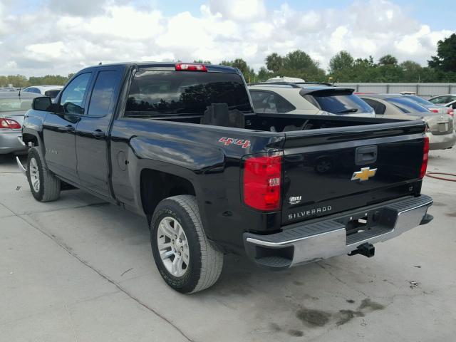 1GCVKREC1HZ124714 - 2017 CHEVROLET SILVERADO BLACK photo 3