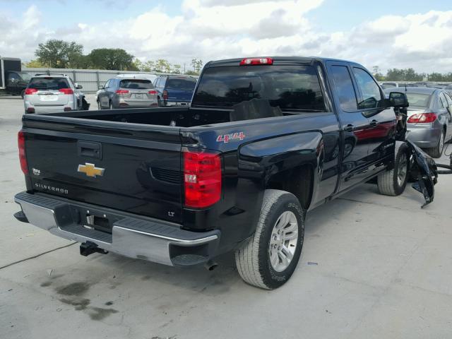 1GCVKREC1HZ124714 - 2017 CHEVROLET SILVERADO BLACK photo 4