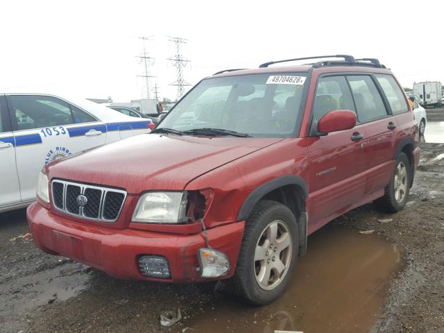 JF1SF65641H758553 - 2001 SUBARU FORESTER S 红色 照片 2