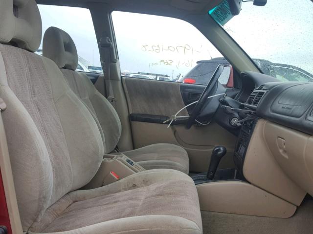 JF1SF65641H758553 - 2001 SUBARU FORESTER S 红色 照片 5