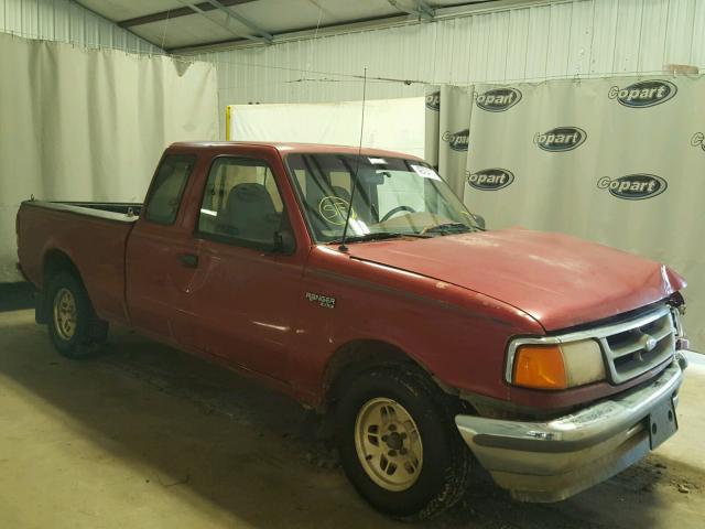 1FTCR14X7TTA39641 - 1996 FORD RANGER SUP RED photo 1
