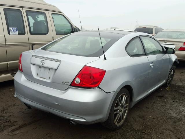 JTKDE167450025304 - 2005 TOYOTA SCION TC SILVER photo 4